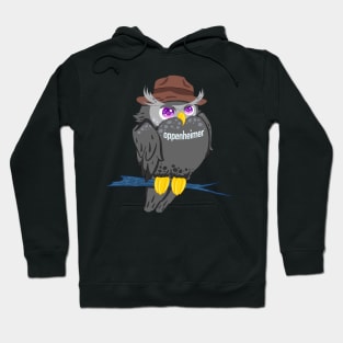 The little black owll in oppenheimer movie for Men or Women Kids Boys Girls love owl- oppenheimerbird Hoodie